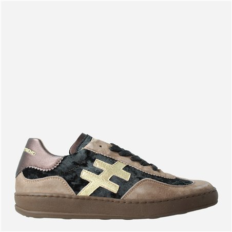Sneaker Iconic Velvet Camel