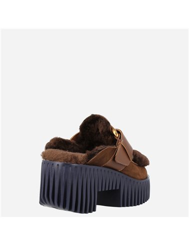 Zueco Plia Amber Marrón