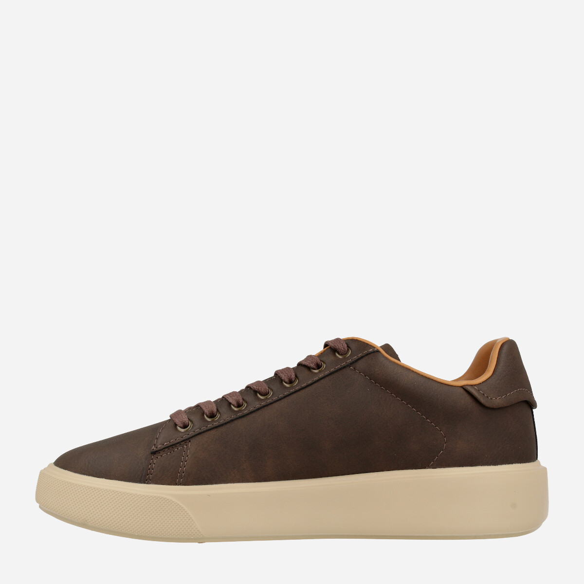 Sneaker Buck13 Nub Marrón
