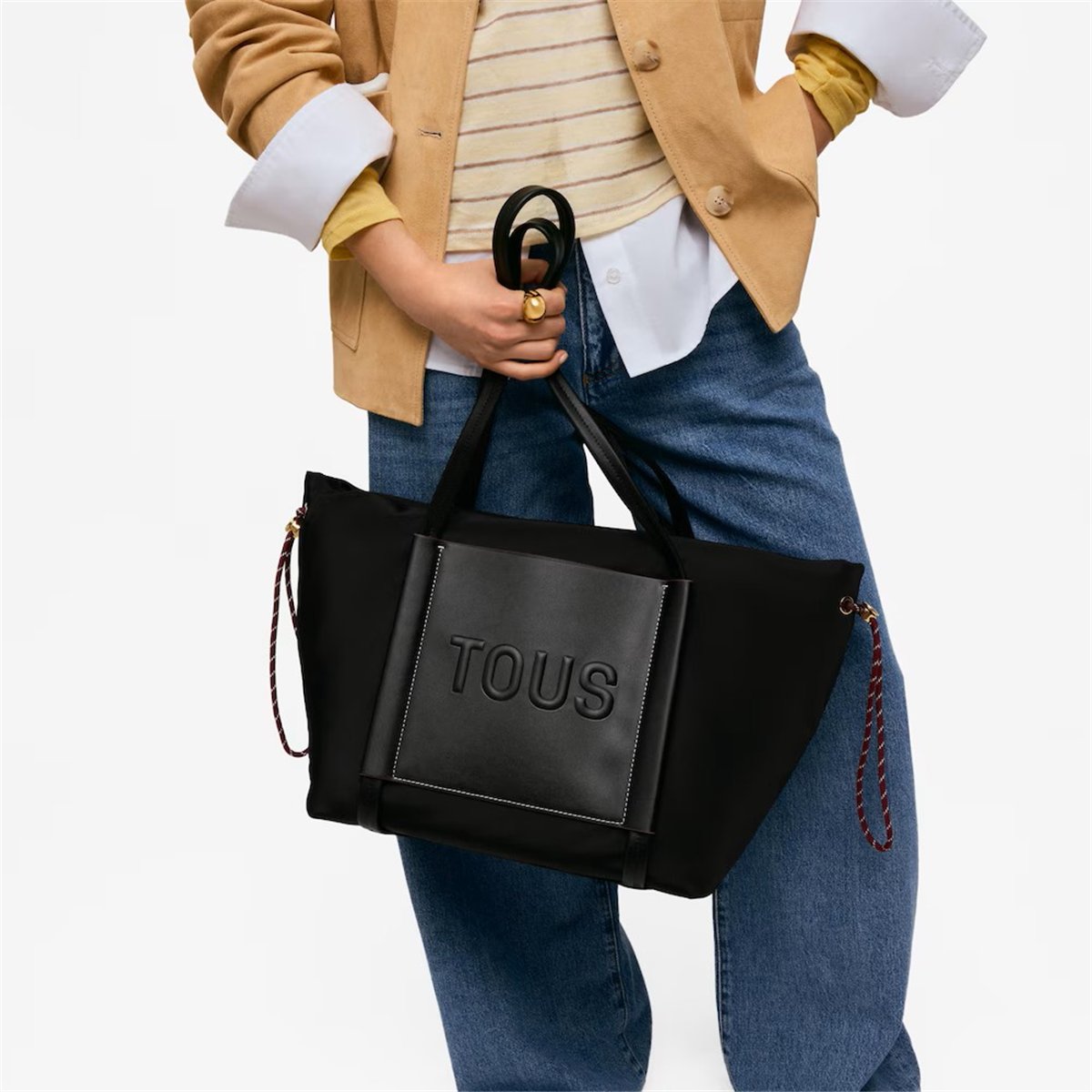 Bolso Capazo L Empire Negro Bolso Capazo L Empire Negro
