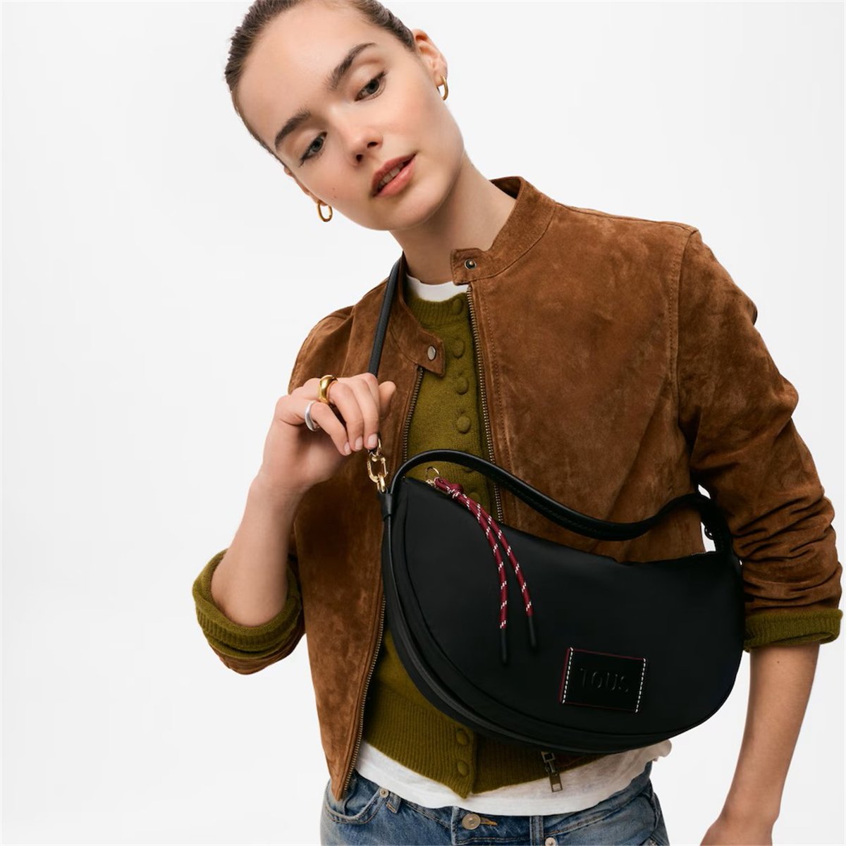 Bolso Bandolera M Empire Negro