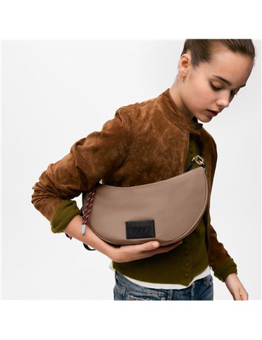 Bolso Bandolera M Empire Taupe