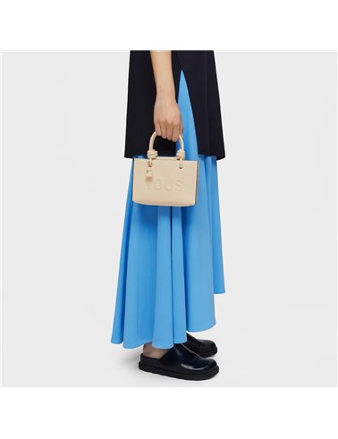 Bolso Mini Horiz T La Rue Beig