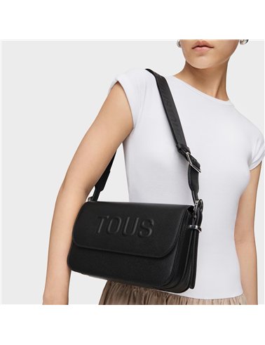 Bolso Bandolera M Brenda Negro