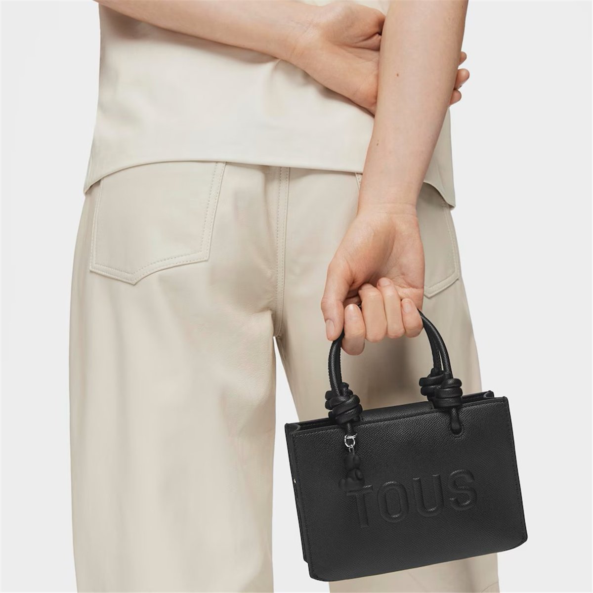 Bolso Mini Horiz T La Rue Negro