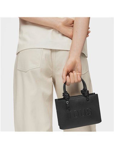 Bolso Mini Horiz T La Rue Negro