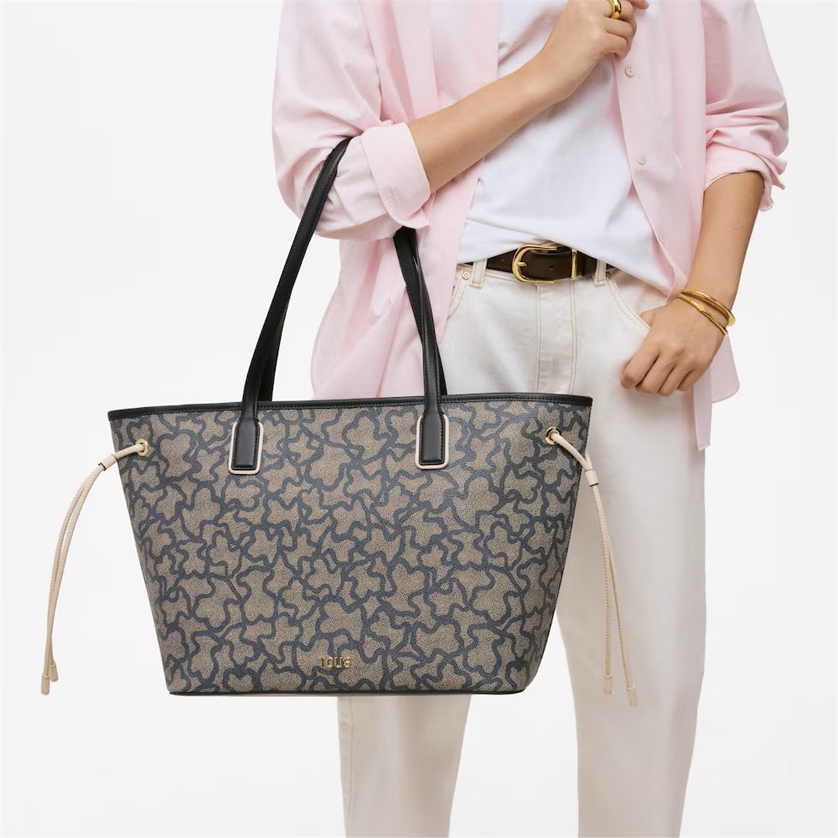 Bolso Capazo L Kaos Icon Negro