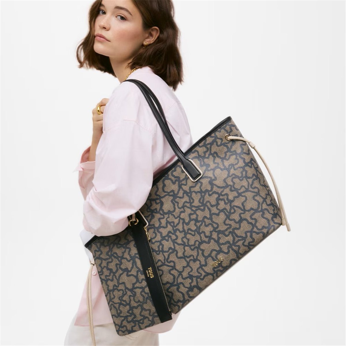 Bolso Capazo L Kaos Icon Negro