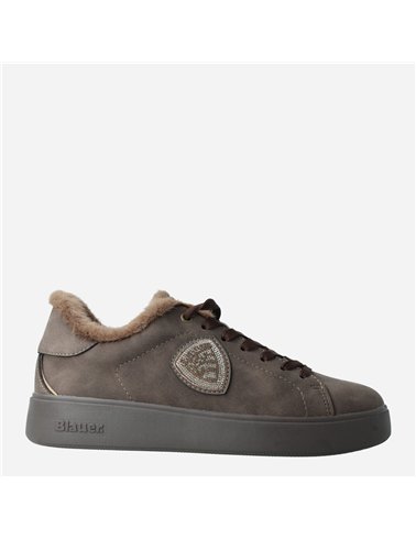 Sneaker Victory01 Nub Marrón