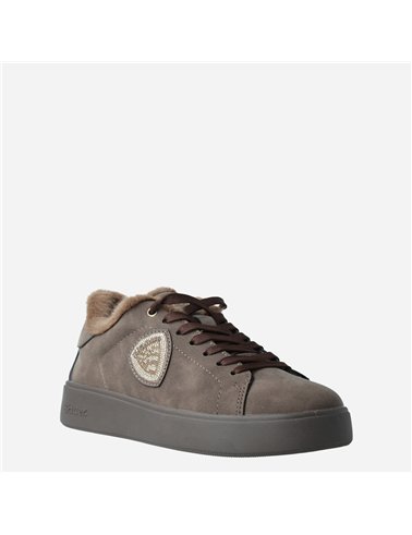 Sneaker Victory01 Nub Marrón