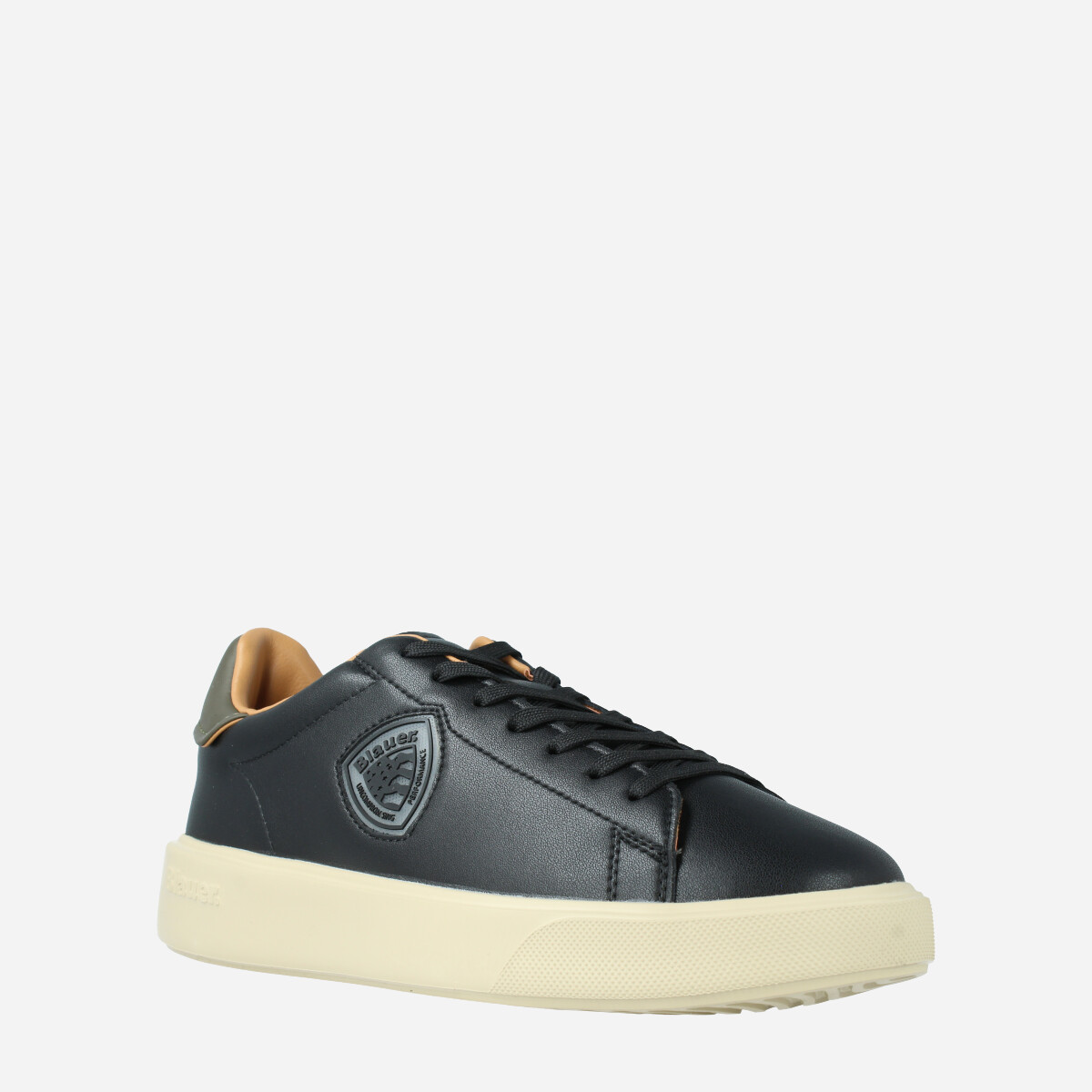 Sneaker Buck14 Lea Negro Sneaker Buck14 Lea Negro