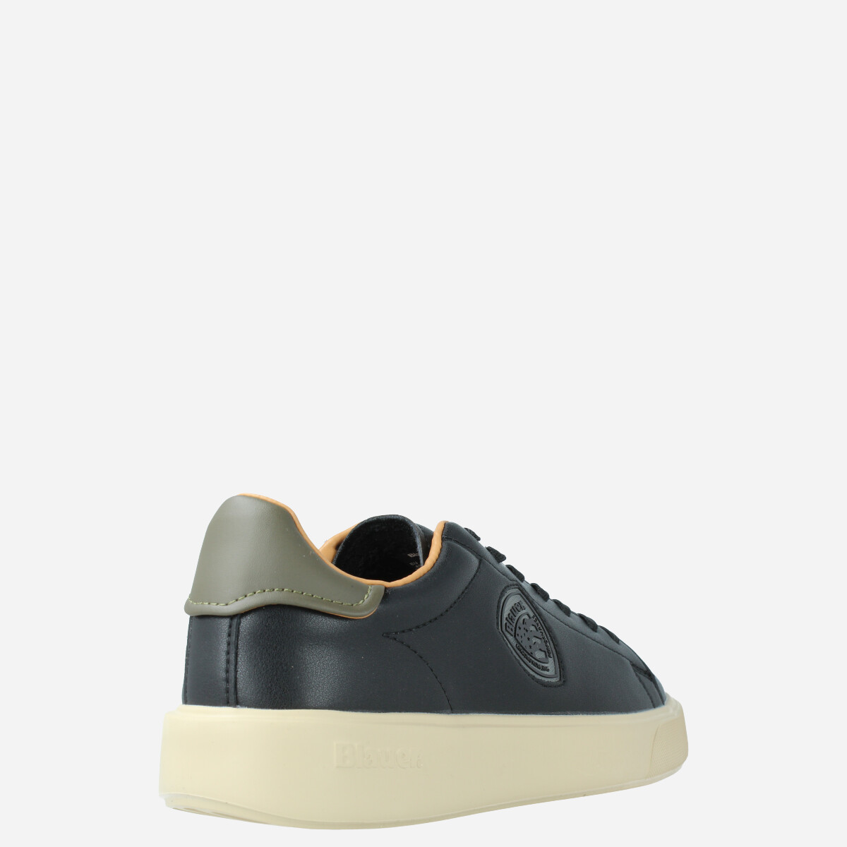 Sneaker Buck14 Lea Negro Sneaker Buck14 Lea Negro