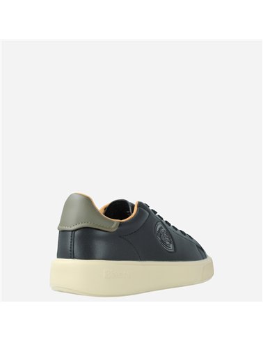 Sneaker Buck14 Lea Negro