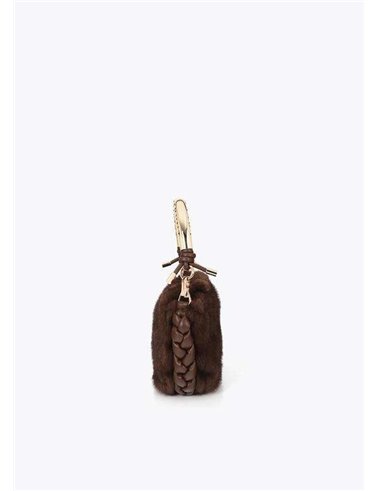 Bolso Mini Pelo 1982 Marrón