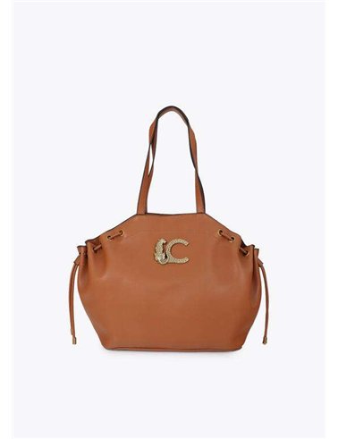 Bolso Shopper Cordón Cuero