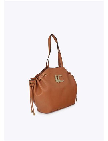 Bolso Shopper Cordón Cuero