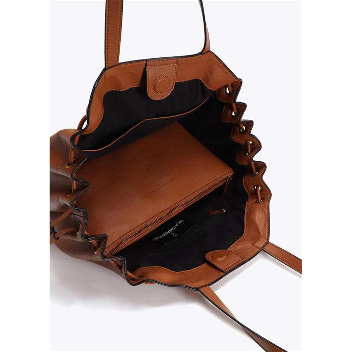 Bolso Shopper Cordón Cuero Bolso Shopper Cordón Cuero