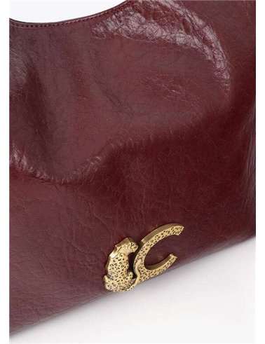 Bolso Shopper Asa Trenza Granate