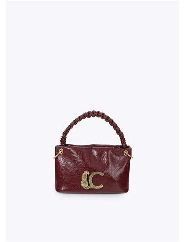 Bolso Bandolera Asa Trenza Granate