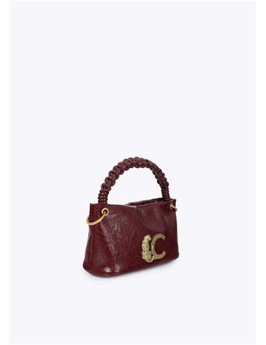 Bolso Bandolera Asa Trenza Granate