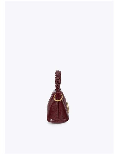 Bolso Bandolera Asa Trenza Granate