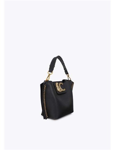 Bolso Bandolera Cadena Negro
