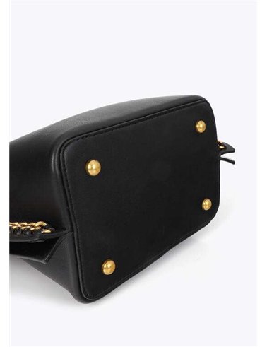Bolso Bandolera Cadena Negro