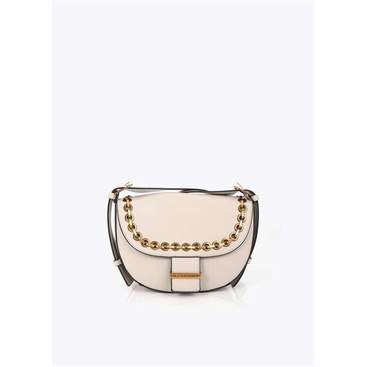 Bolso Solapa Ojales Beig