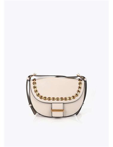 Bolso Solapa Ojales Beig