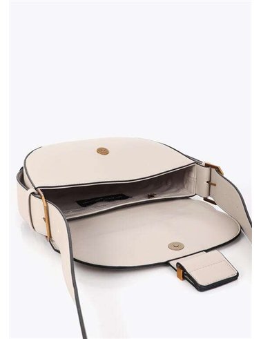 Bolso Solapa Ojales Beig