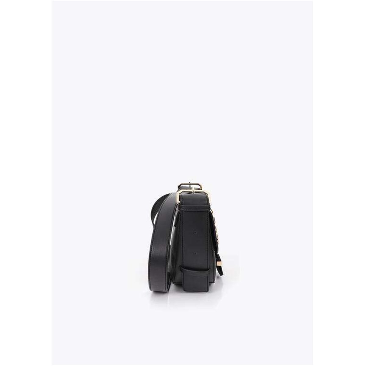 Bolso Solapa Ojales Negro