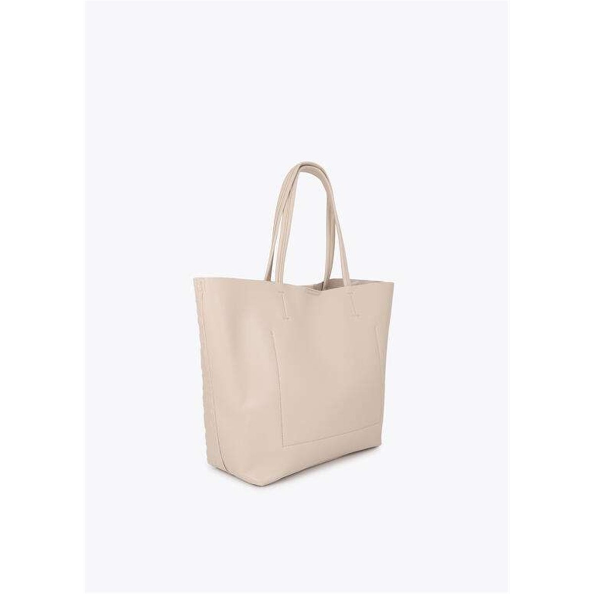 Bolso Shopper Grabado Beig Bolso Shopper Grabado Beig