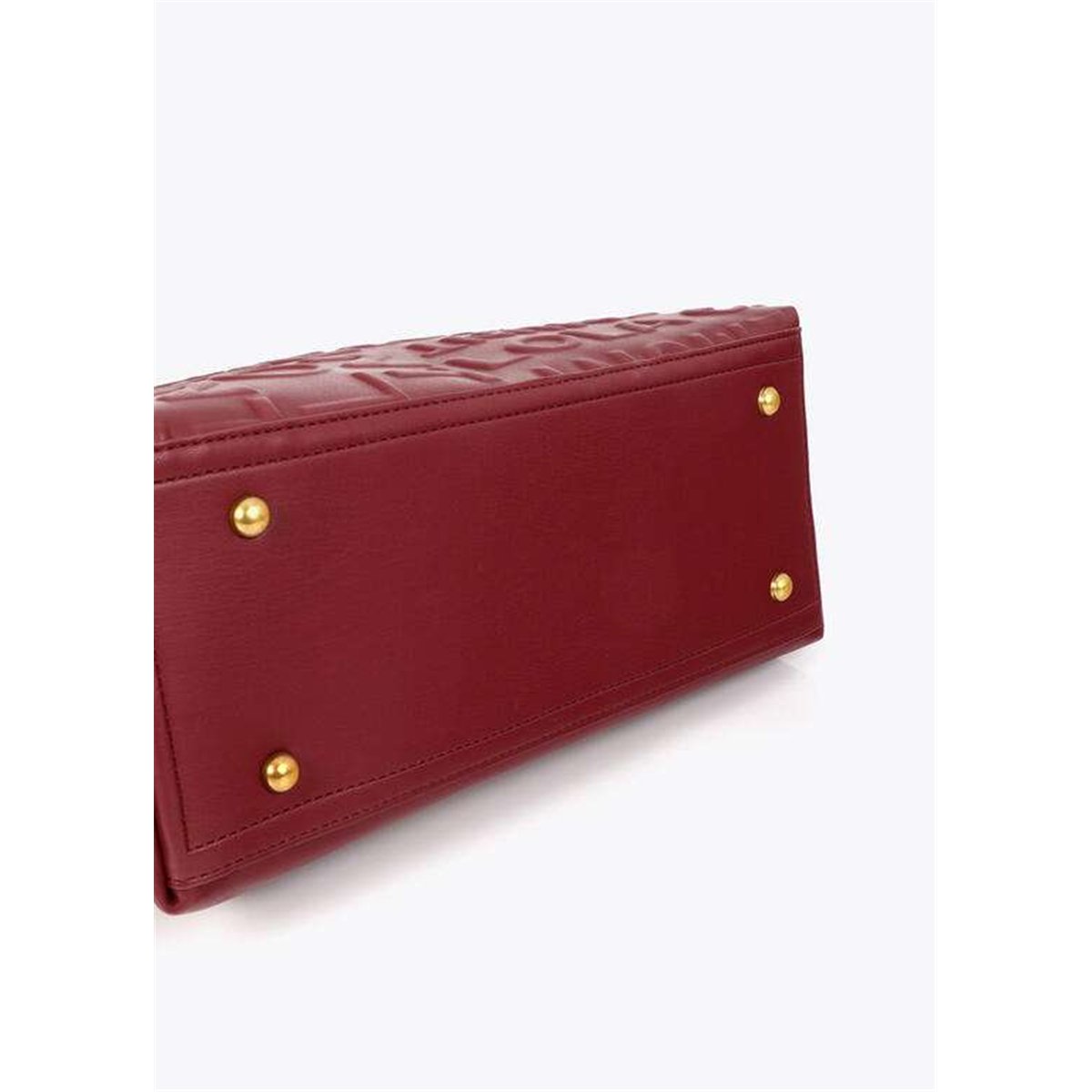 Bolso Shopper Grabado Granate Bolso Shopper Grabado Granate