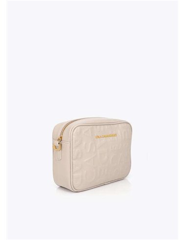 Bolso Macuto Grabado Beig