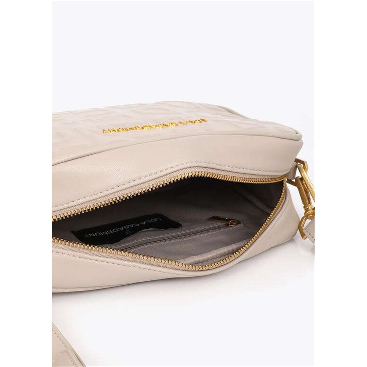 Bolso Macuto Grabado Beig