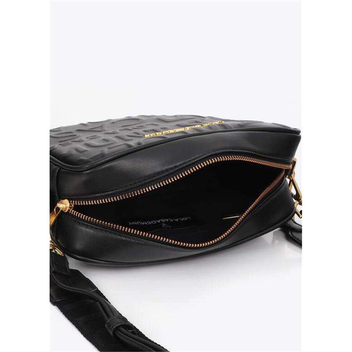 Bolso Macuto Grabado Negro