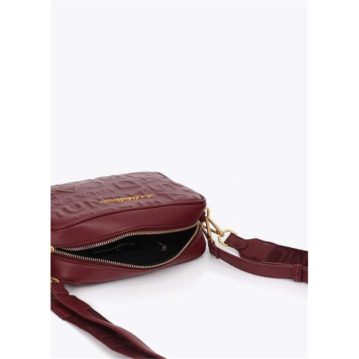 Bolso Macuto Grabado Granate Bolso Macuto Grabado Granate