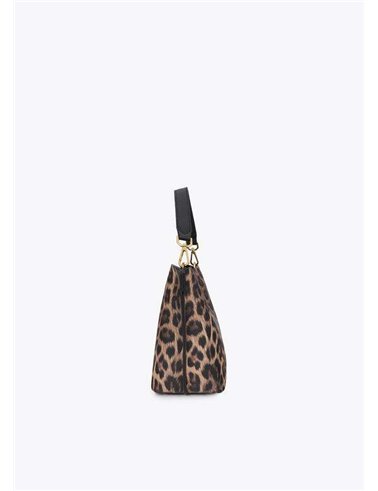 Bolso Cubo Animal Print Leopardo