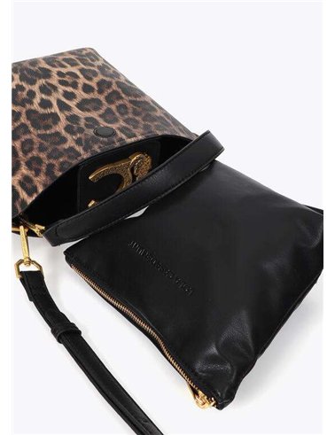 Bolso Cubo Animal Print Leopardo