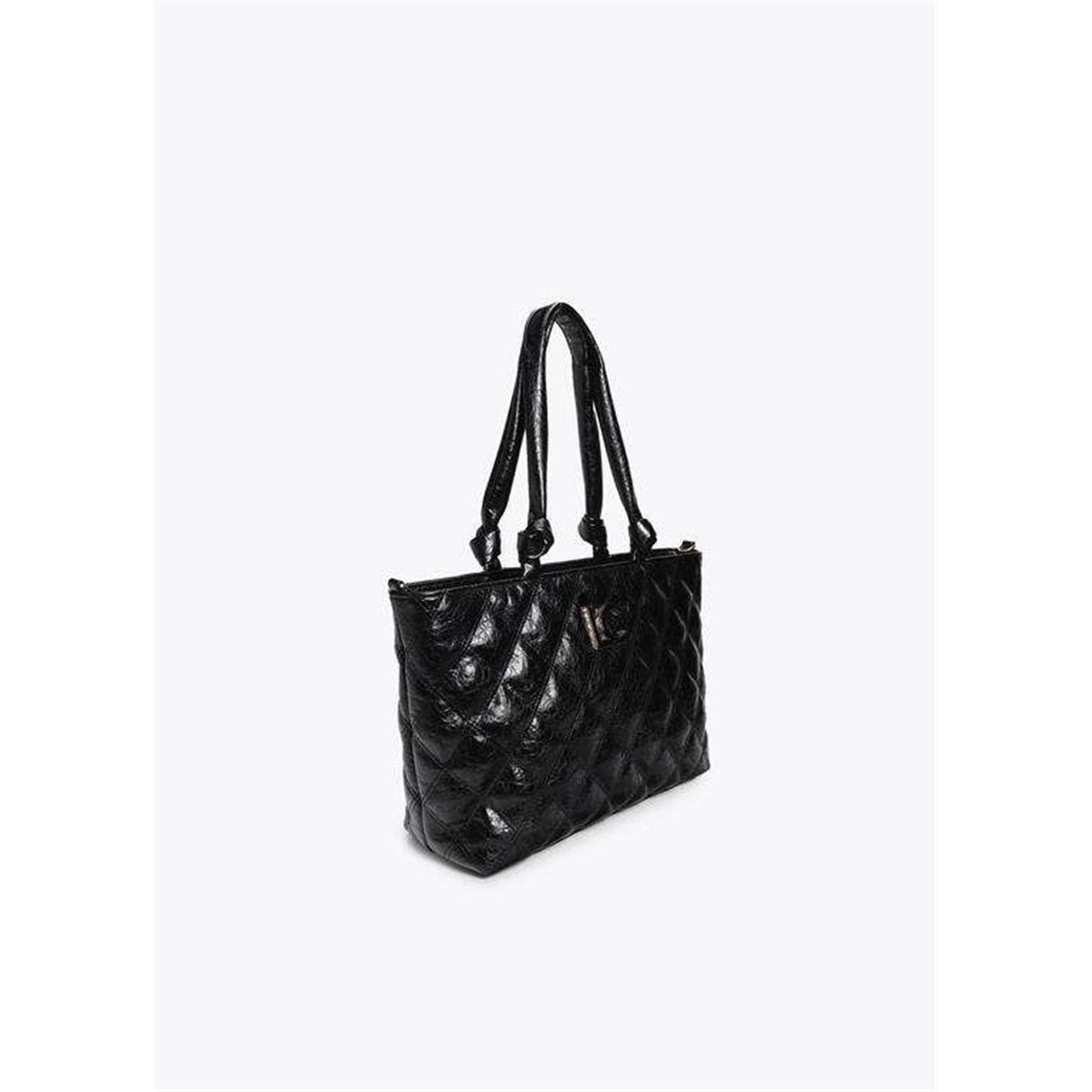 Bolso Shopper Acolchado Negro Bolso Shopper Acolchado Negro