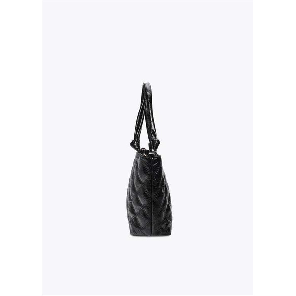 Bolso Shopper Acolchado Negro Bolso Shopper Acolchado Negro