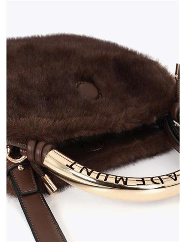 Bolso Bandolera Pelo 1982 Marrón