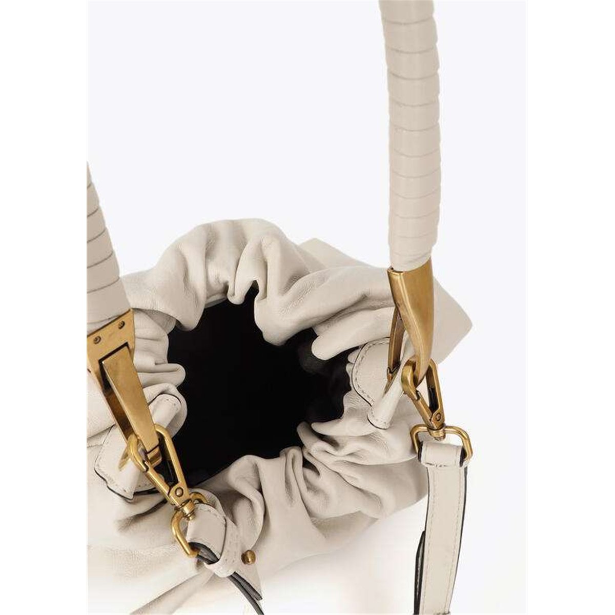 Bolso Saco Trenza Beig