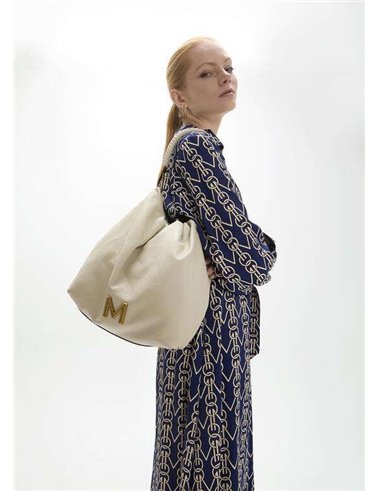 Bolso Saco Trenza Beig