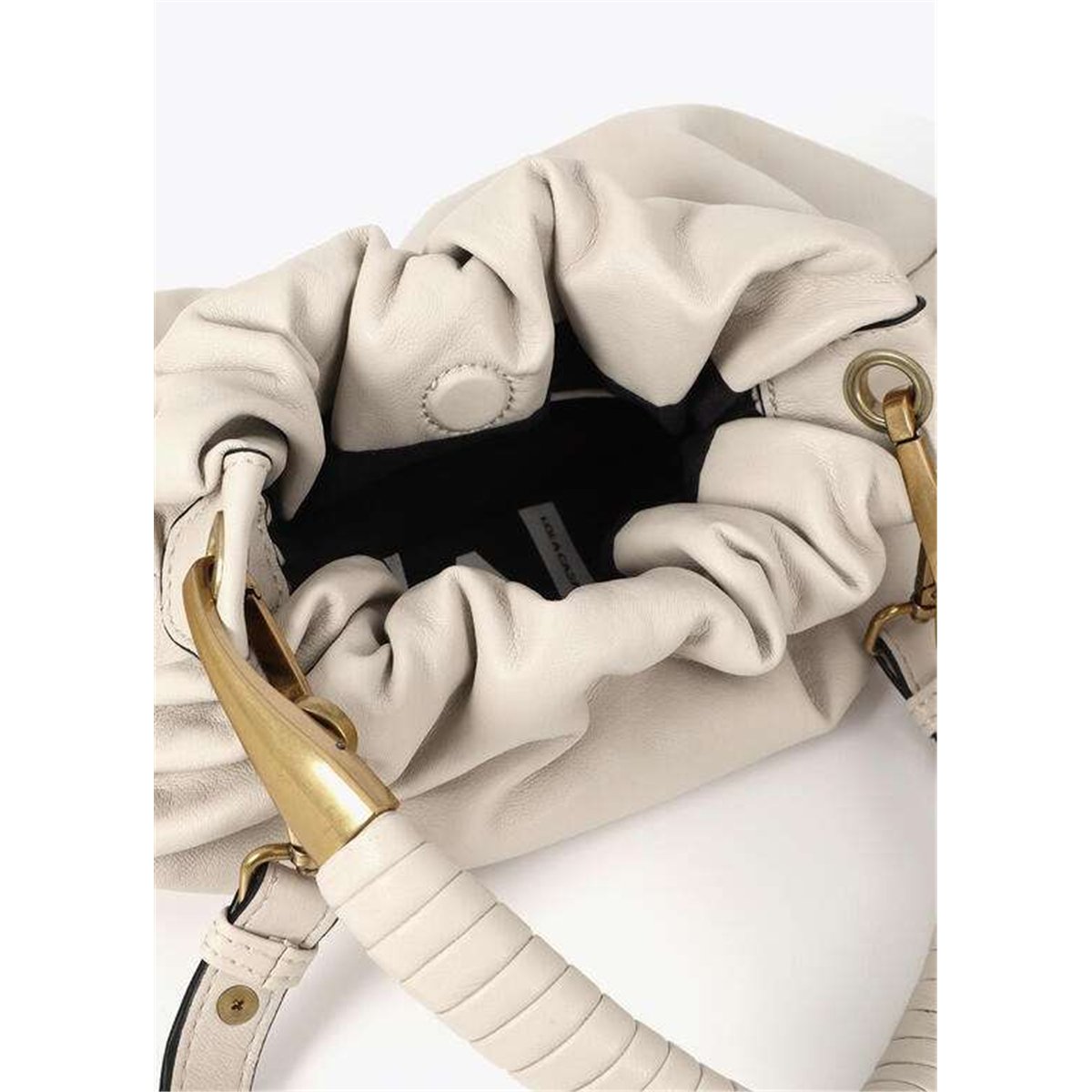 Bolso Mini Trenza Beig