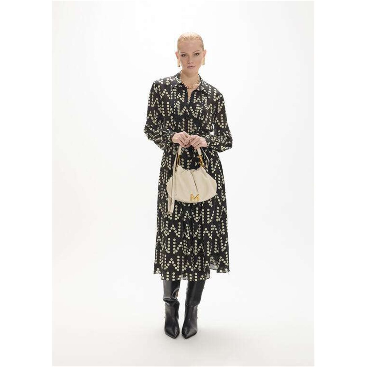 Bolso Mini Trenza Beig