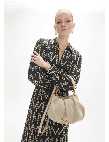 Bolso Mini Trenza Beig
